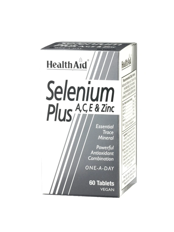 HEALTH AID HEALTH AID Selenium Plus A,C,E & Zinc 60 Ταμπλέτες