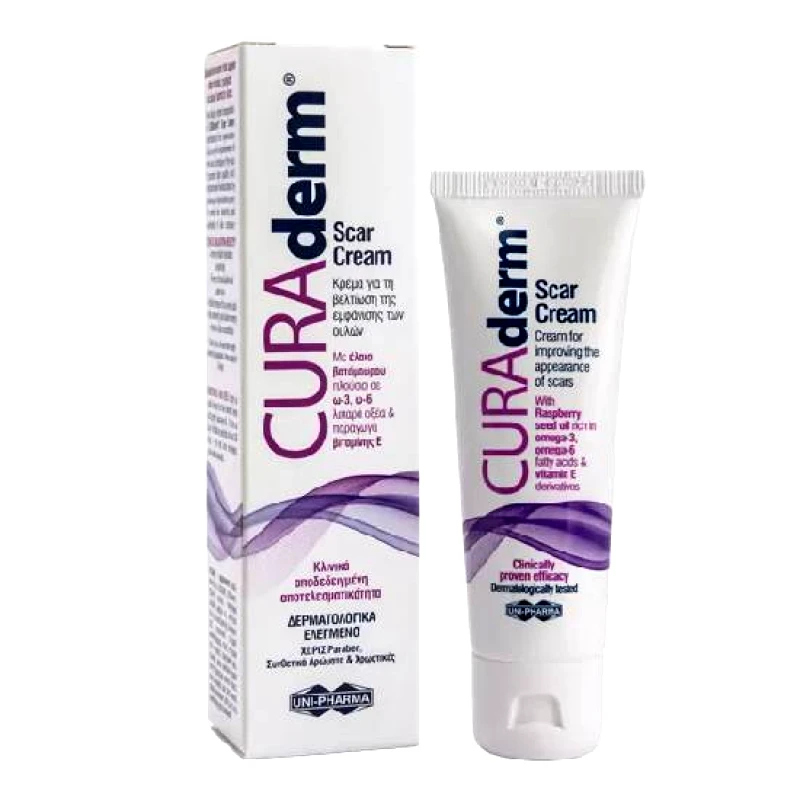 UNI-PHARMA UNI-PHARMA CURAderm Scar Cream 50ml