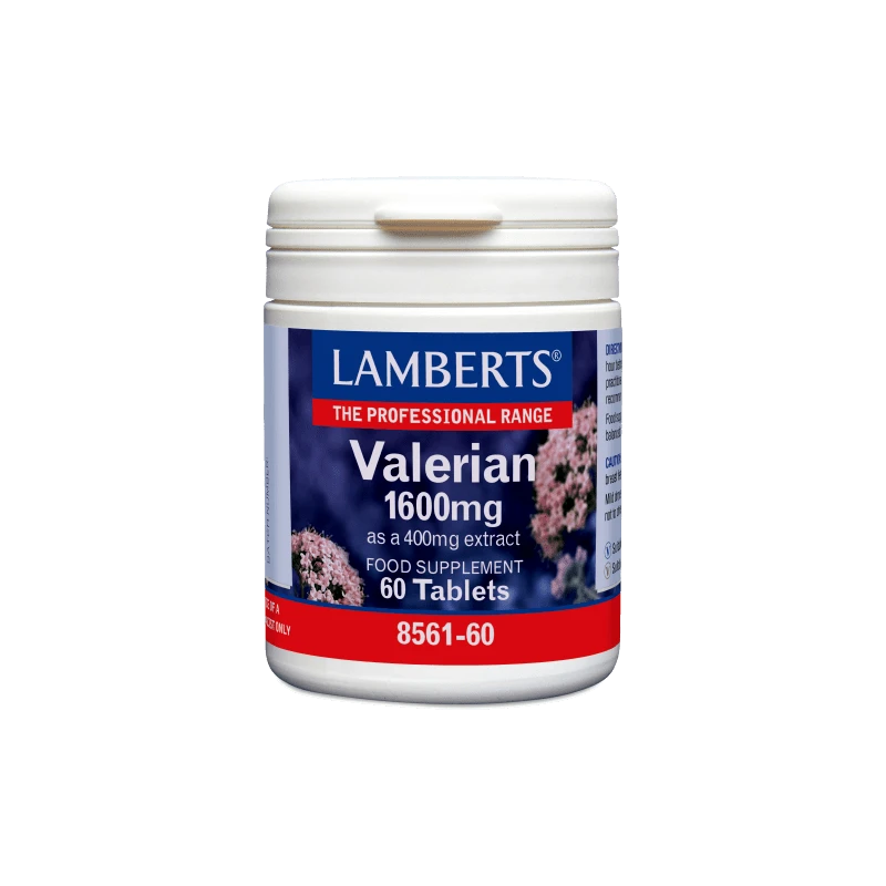 LAMBERTS LAMBERTS Valerian 1600mg 60 Ταμπλέτες