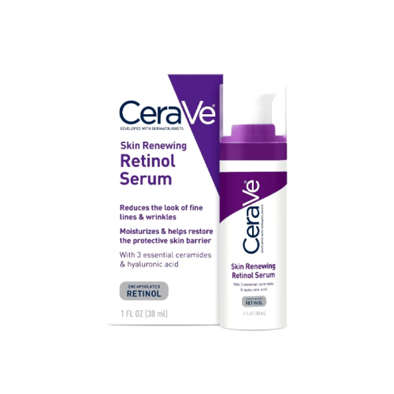 CERAVE CERAVE Skin Renewing Retinol Serum Αντιγηραντικός Ορός Προσώπου Mε Ρετινόλη 30ml