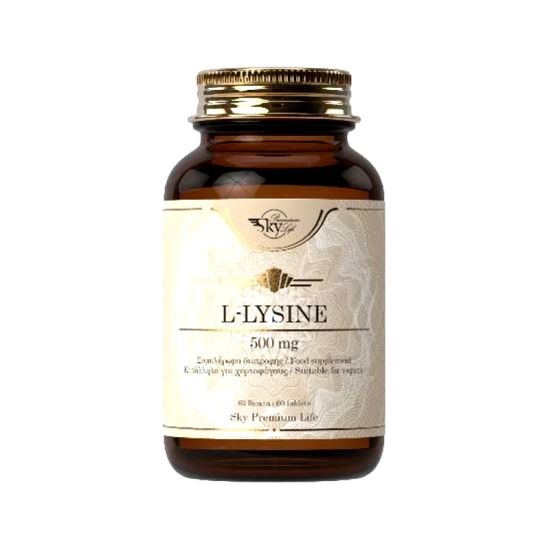 SKY PREMIUM LIFE SKY PREMIUM LIFE L-Lysine 500mg 60 Ταμπλέτες