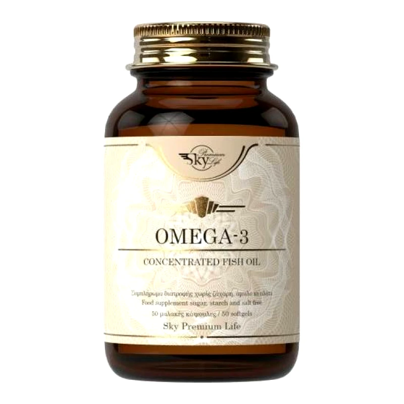 SKY PREMIUM LIFE SKY PREMIUM LIFE Omega 3 50 Μαλακές Κάψουλες