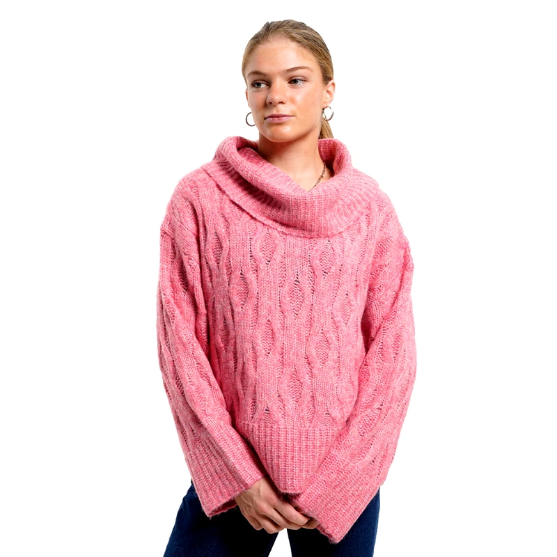 Only ONLY Onlchunky Ls Cable Rollneck Knt (9000156509_30837)
