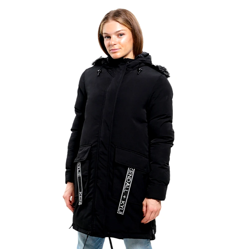 KENDALL & KYLIE KENDALL & KYLIE W Straps Long Straight Puffer Outw (9000172229_1469)