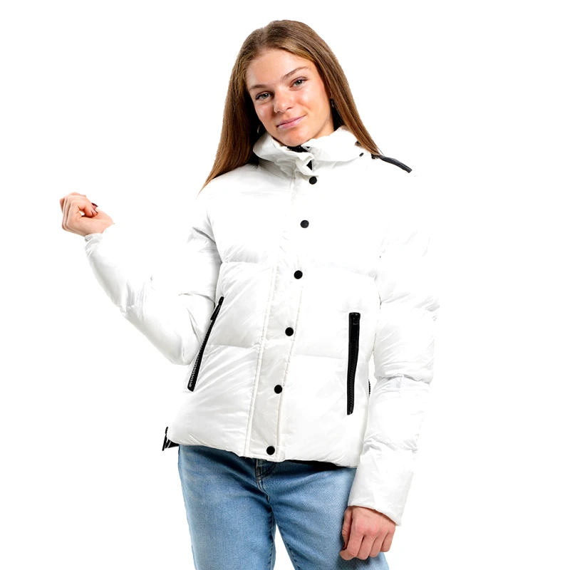 KENDALL & KYLIE KENDALL & KYLIE W Zipper Sides Uneven Puffer Outwe (9000172230_19830)