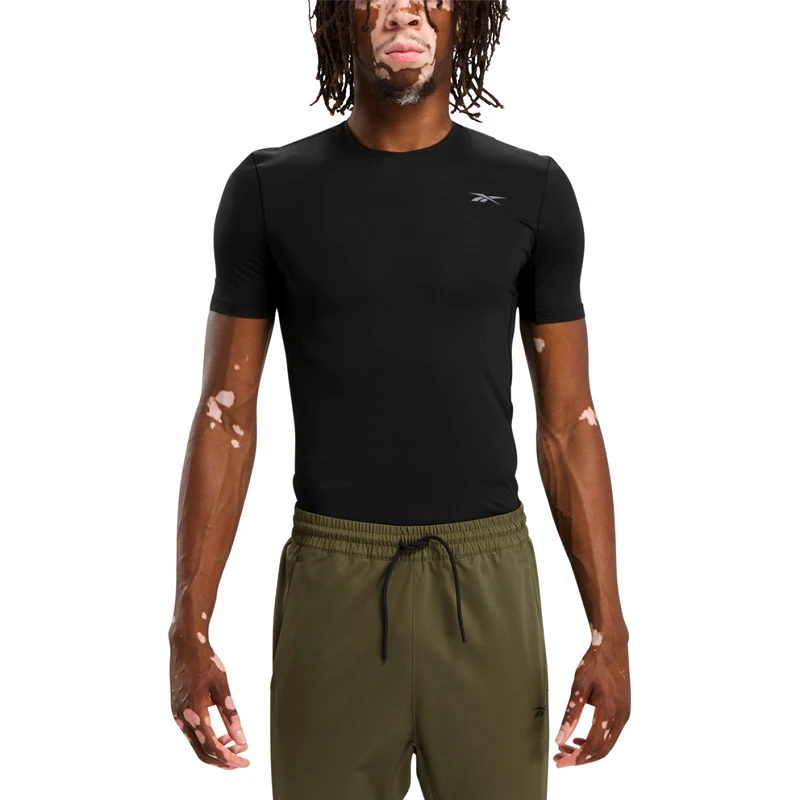 Reebok Sport Reebok Ss Comp Tee Black (9000156735_1469)