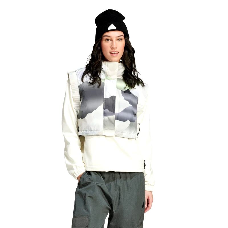 adidas Sportswear adidas City Escape Camo Print Crop Vest (9000176413_75607)
