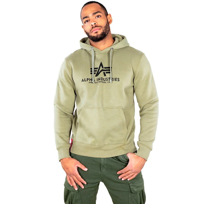 Alpha Industries Alpha Industries Basic Ανδρική Μπλούζα με Κουκούλα (9000088416_1985)