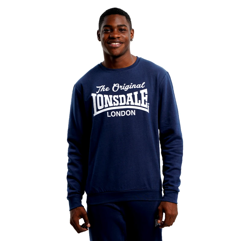 Lonsdale Lonsdale Burghead Ανδρική Μπλούζα Φούτερ (9000126638_4154)