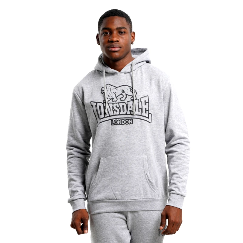 Lonsdale Lonsdale Fochabers Ανδρική Μπλούζα με Κουκούλα (9000126640_64108)