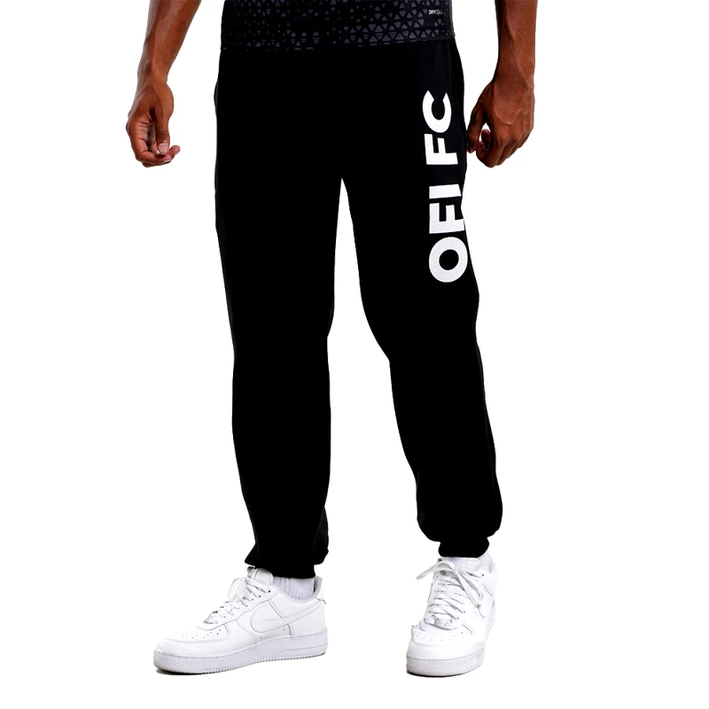 OFI OFFICIAL BRAND OFI OFFICIAL BRAND Παντελόνι Φούτερ Ανδρικό Μαύρο (9000166093_1469)