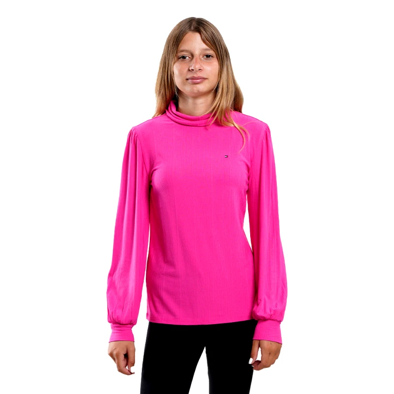 Tommy Jeans Tommy Jeans Irregular Rib Knit Top L/S (9000161056_72060)