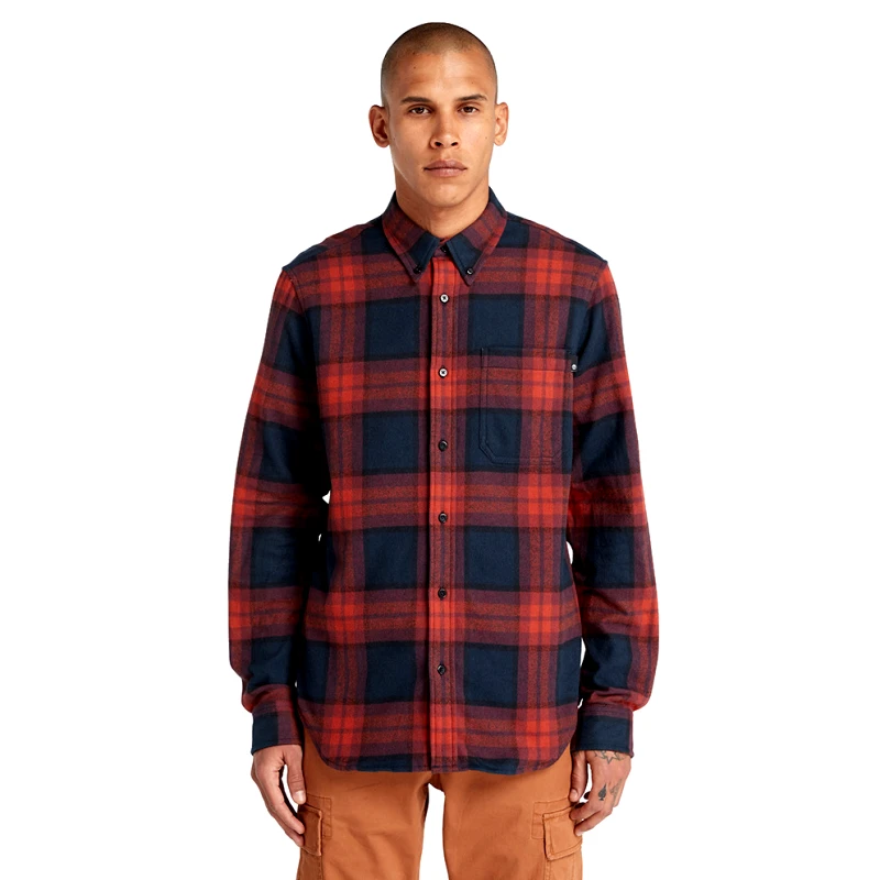 Timberland Timberland Ls Heavy Flannel Plaid Shirt Regular (9000161391_20550)