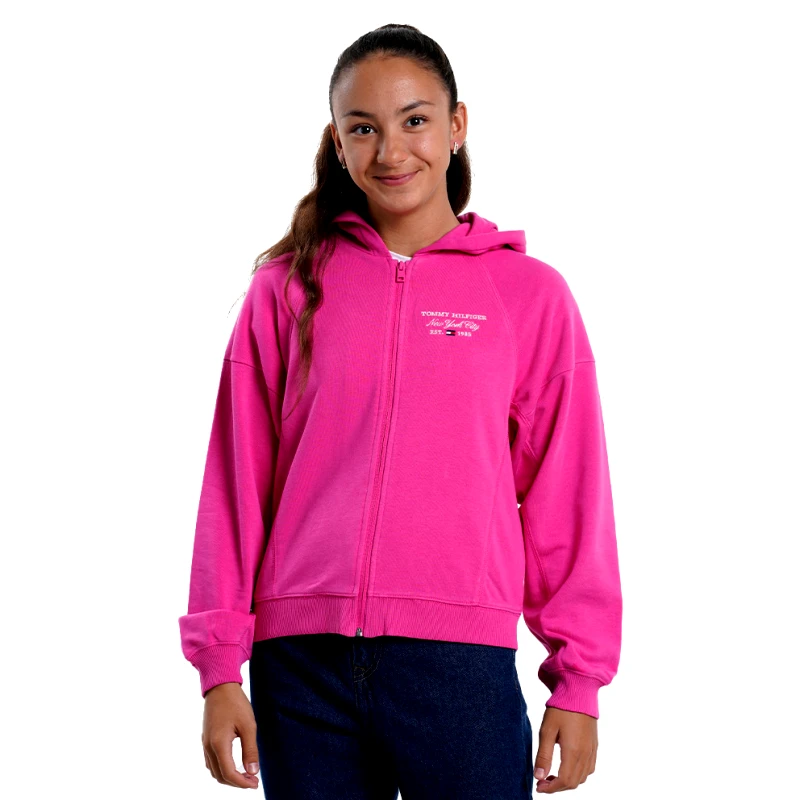 Tommy Jeans Tommy Script Zip Through Hoodie (9000161057_72060) φωτογραφία