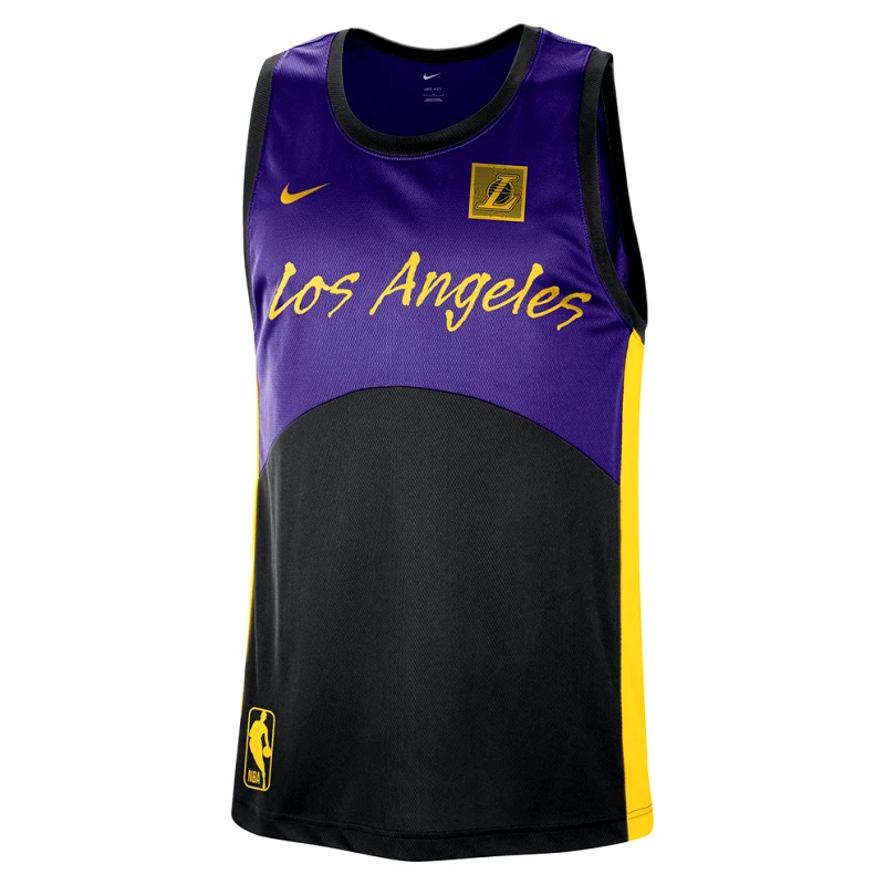 Nike Nike LA Lakers Ανδρική Aμάνικη Μπλούζα (9000151521_36365)