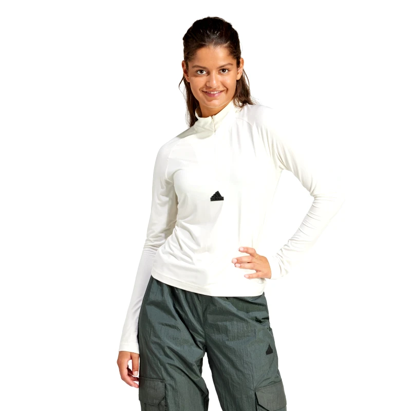 adidas City Escape Quarter-Zip Long Sleeve Tee (9000181115_11977) φωτογραφία