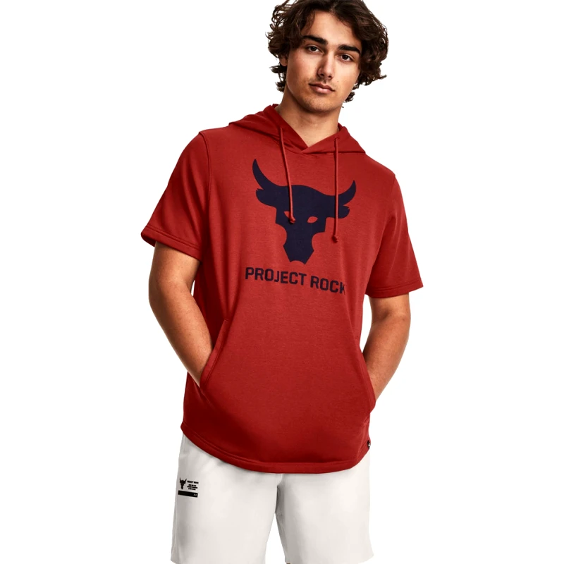 Under Armour Project Rock Terry Ανδρική Μπλούζα με Κουκούλα (9000153095_70910) φωτογραφία