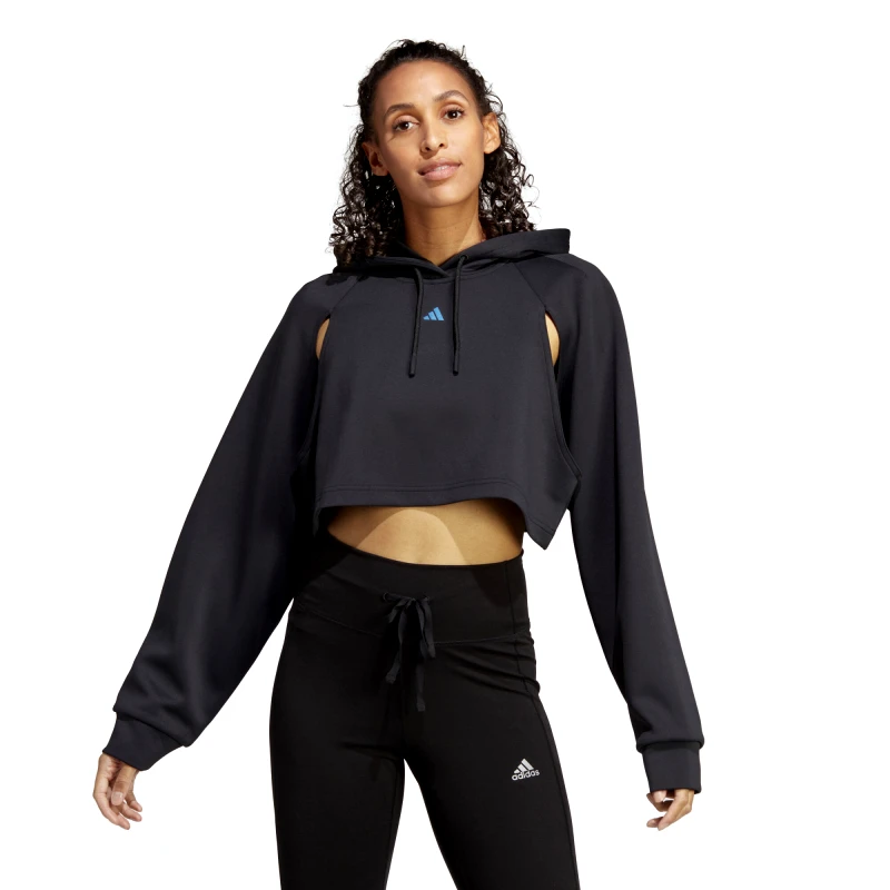 adidas Performance adidas HIIT AEROREADY Crop Training Hoodie (9000141272_1469)