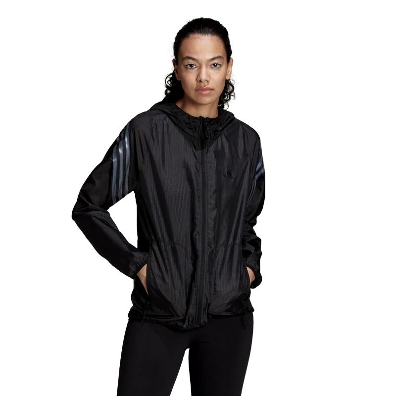 adidas Performance adidas Run Icons 3-Stripes Hooded Running Windbreaker (9000120950_1469)