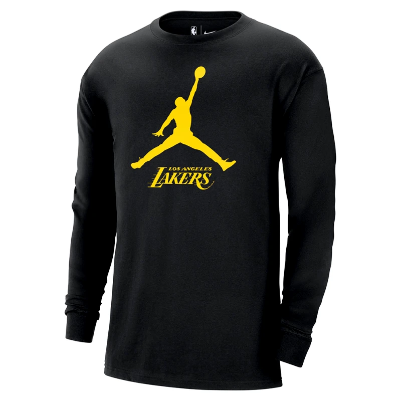 Nike Jordan NBA LA Lakers Essentials Ανδρική Μπλούζα με Μακρύ Μανίκι (9000152251_1469)