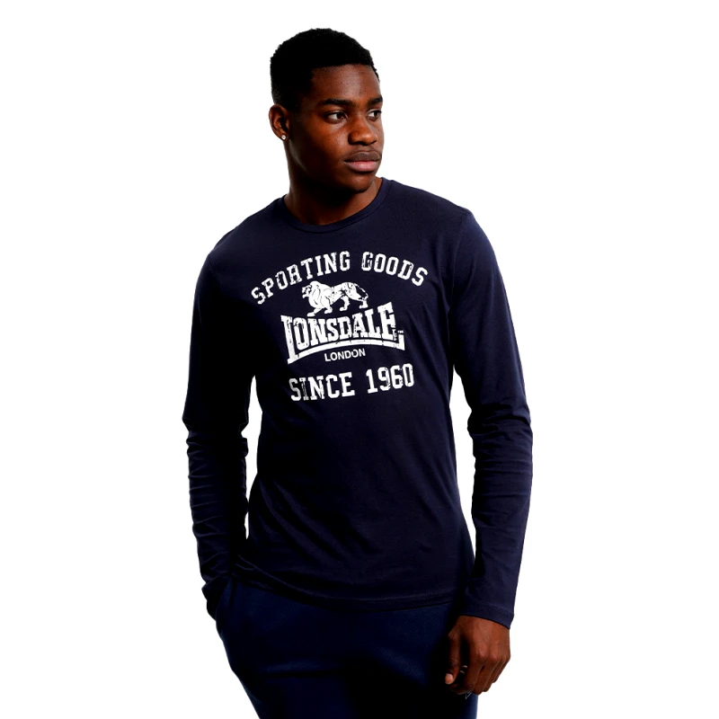 Lonsdale Lonsdale Auldearn Ανδρική Μπλούζα με Μακρύ Μανίκι (9000126635_4154)