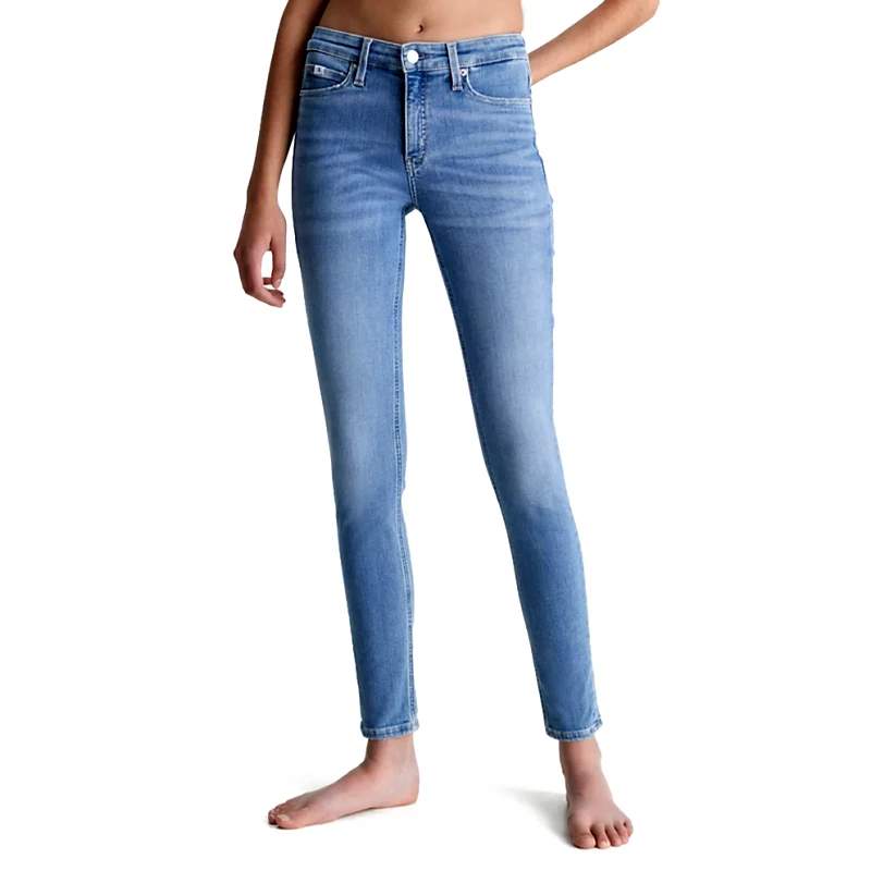 Calvin Klein Calvin Klein Mid Rise Skinny Γυναικείο Παντελόνι (9000143165_49170)