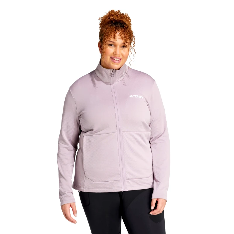 adidas Terrex Terrex Multi Light Fleece Full-Zip Jacket (Plus Si (9000182141_74606) φωτογραφία