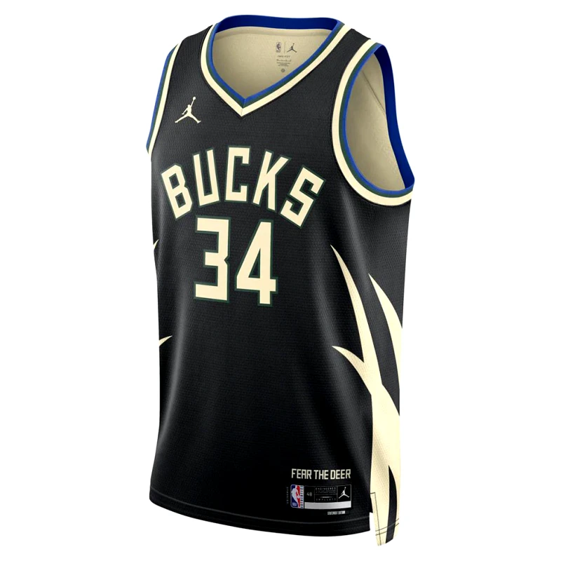 Nike Nike Dri-FIT NBA Swingman Giannis Antetokounmpo Milwaukee Bucks City Edition Ανδρική Φανέλα (9000110519_37494)