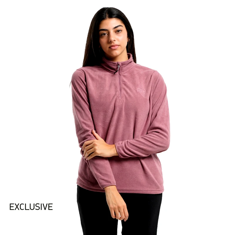 Nuff Nuff Fleece 1/4 Half Zip Γυναικεία Μπλούζα Φούτερ (9000108455_56302)