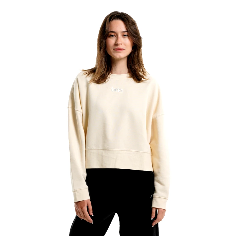 BODY ACTION Body Action Oversized Fleece Γυναικεία Μπλούζα Φούτερ (9000120402_15334)
