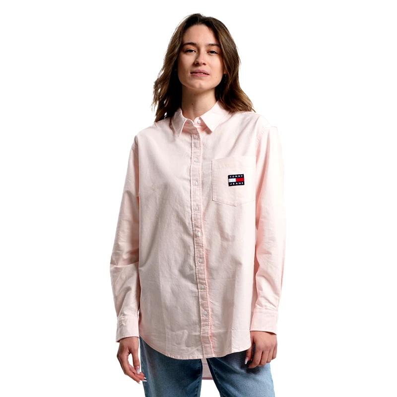 Tommy Jeans Tommy Jeans Badge Boyfriend Γυναικείο Πουκάμισο (9000142739_68272)