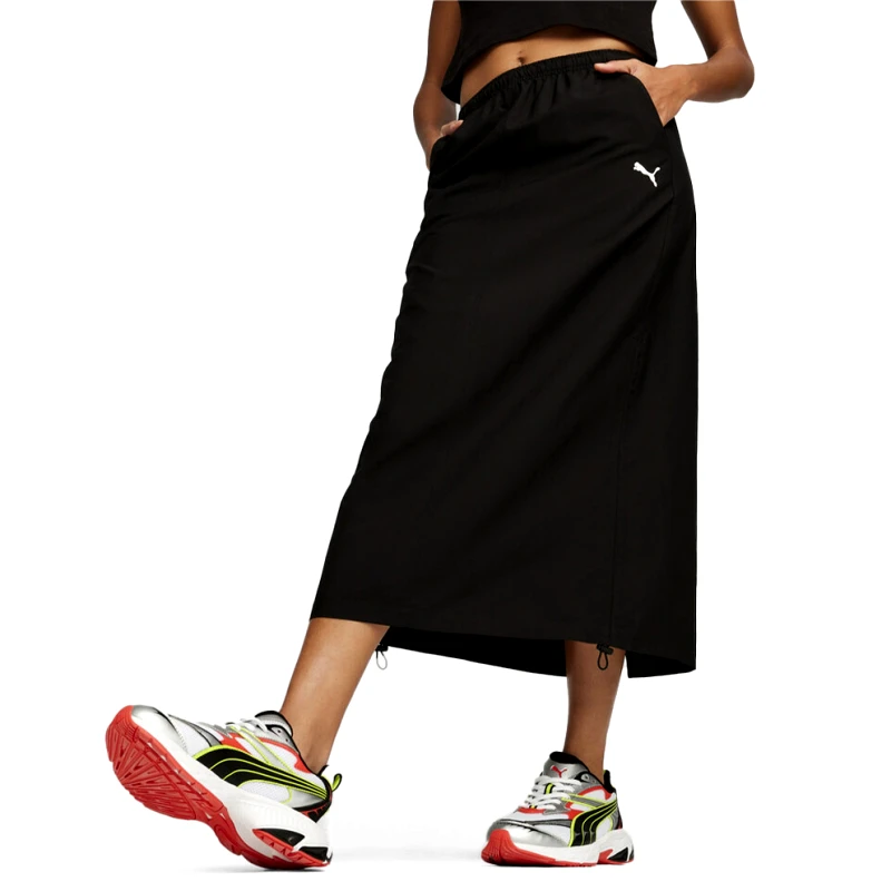 Puma Puma Dare to Midi Woven Γυναικεία Φούστα (9000162901_22489)