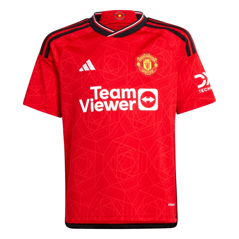 adidas adidas Manchester United 23/24 Home Παιδική Ποδοσφαιρική Φανέλα (9000176296_72684)