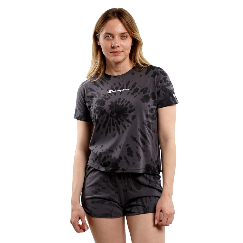 Champion Champion Tie Dye Cropped Γυναικείο T-Shirt (9000099431_38027)