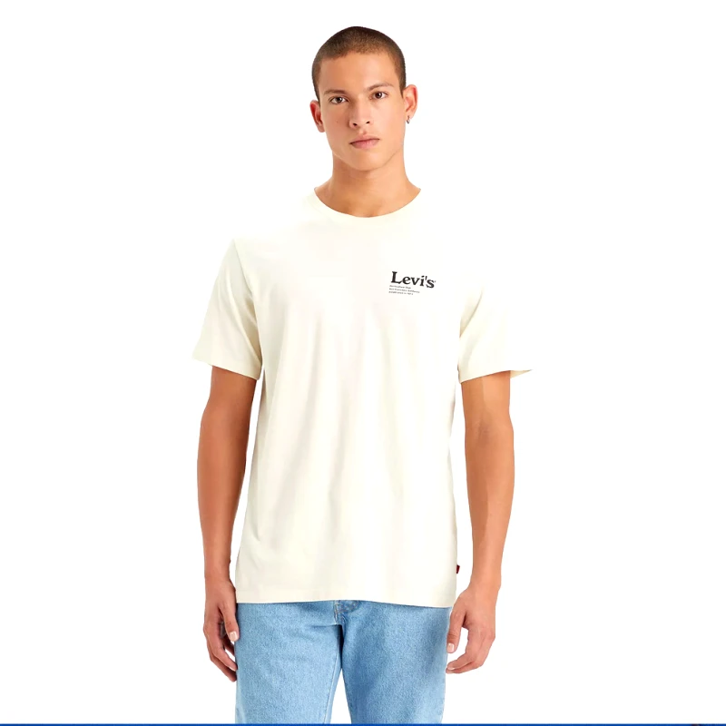 Levi's Levi's Graphic Crewneck Tee Neutrals (9000171624_74496)
