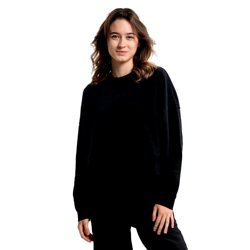 BODY ACTION Body Action Oversized Fleece Γυναικεία Μπλούζα Φούτερ (9000120402_1899)