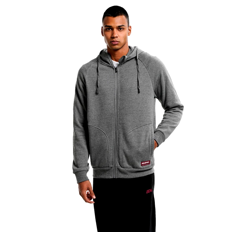 BODY ACTION Body Action Men Fleece Full Zip Ανδρική Ζακέτα (9000120409_1886)