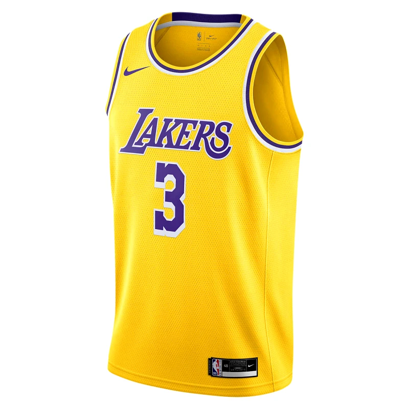 Nike Nike NBA Anthony Davis Los Angeles Lakers Icon Edition 20 Swingman Men's Jersey (9000080503_53639)