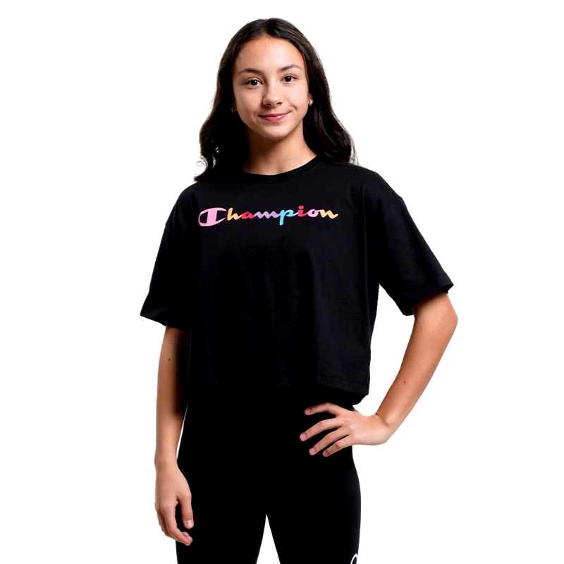 Champion Champion Crewneck Παιδικό Croptop T-Shirt (9000142287_1862)