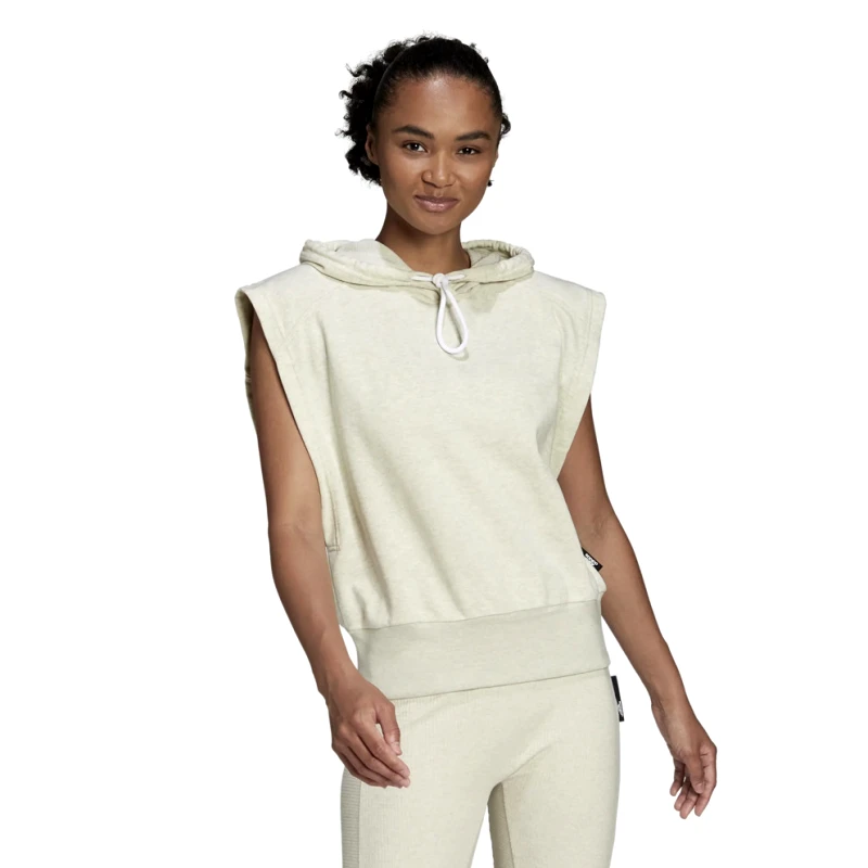 adidas Performance adidas Studio Lounge Γυναικεία Αμάνικη Μπλούζα με Κουκούλα (9000098270_57753)