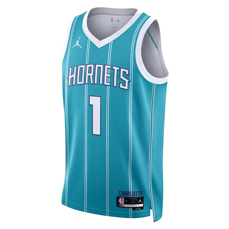 JORDAN Jordan Dri-FIT NBA LaMelo Ball Charlotte Hornets Icon Edition 2022/23 Swingman Ανδρική Φανέλα (9000110228_60799)