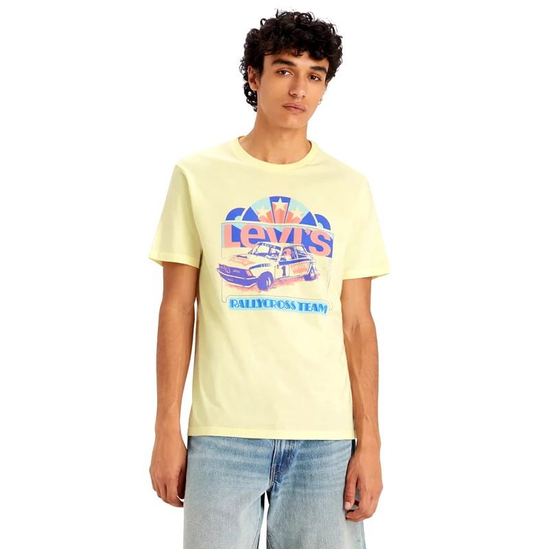 Levi's Levi's Graphic Crewneck Tee Yellows (9000171627_74499)