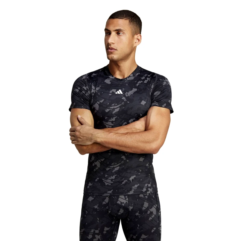 adidas Performance adidas Techfit Allover Print Training Tee (9000133563_44884)