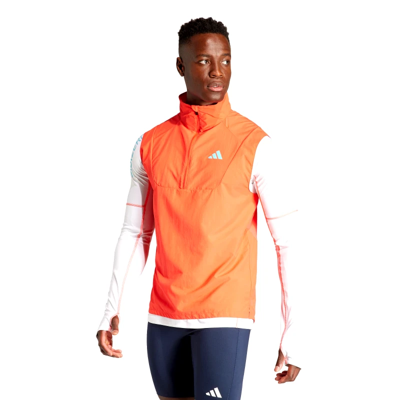 adidas Performance adidas Adizero Half-Zip Running Vest (9000165702_5032)