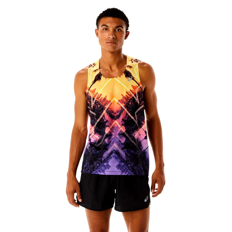 ASICS Performance ASICS Marathon Singlet Ανδρική Αμάνικη Μπλούζα (9000128644_38339)