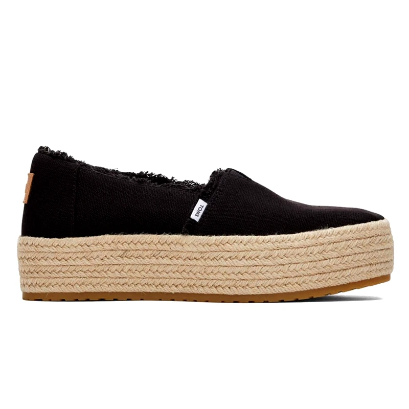 Toms TOMS Black Canvas Valcia Γυναικείες Εσπαντρίγιες (9000145802_1469)