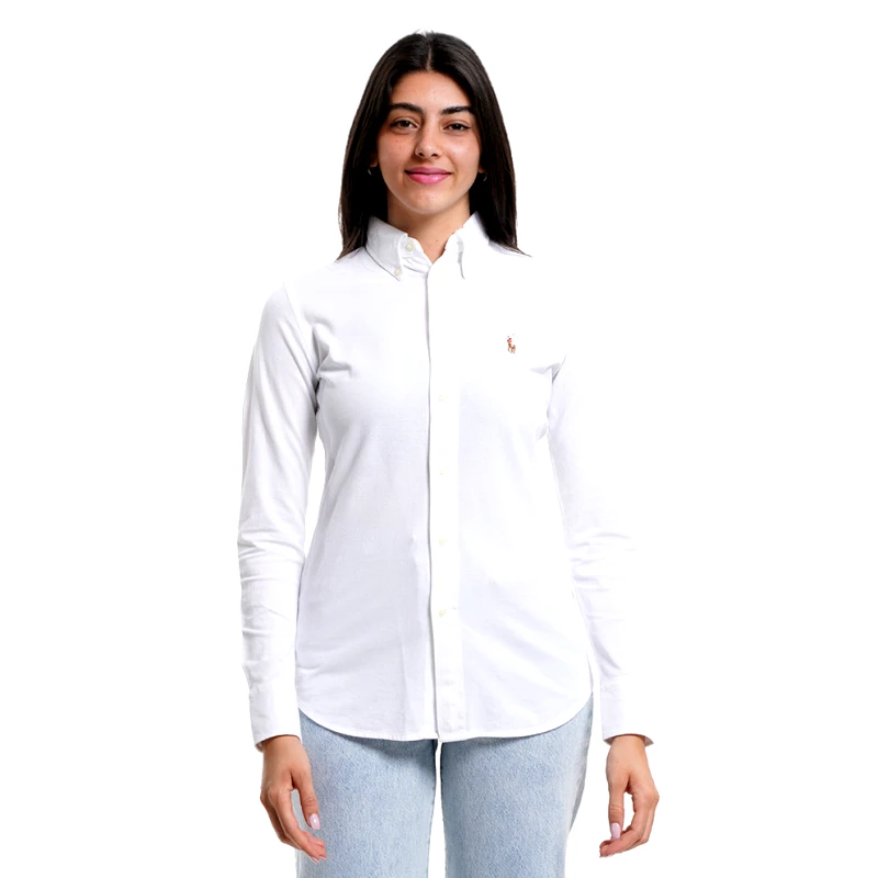 Polo Ralph Lauren Polo Ralph Lauren Knit Cotton Oxford Γυναικείο Πουκάμισο (9000146744_1539)