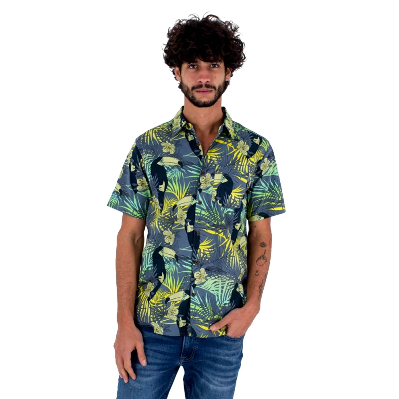 Hurley Hurley One And Only Lido Ανδρικό Κοντομάνικο Πουκάμισο (9000146849_42731)