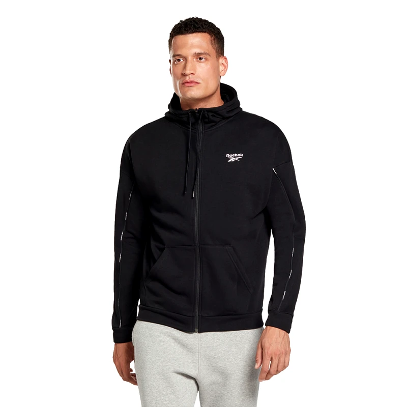 Reebok Sport Reebok Sport Workout Ready Piping Zip-Up Ανδρική Ζακέτα (9000112074_1469)