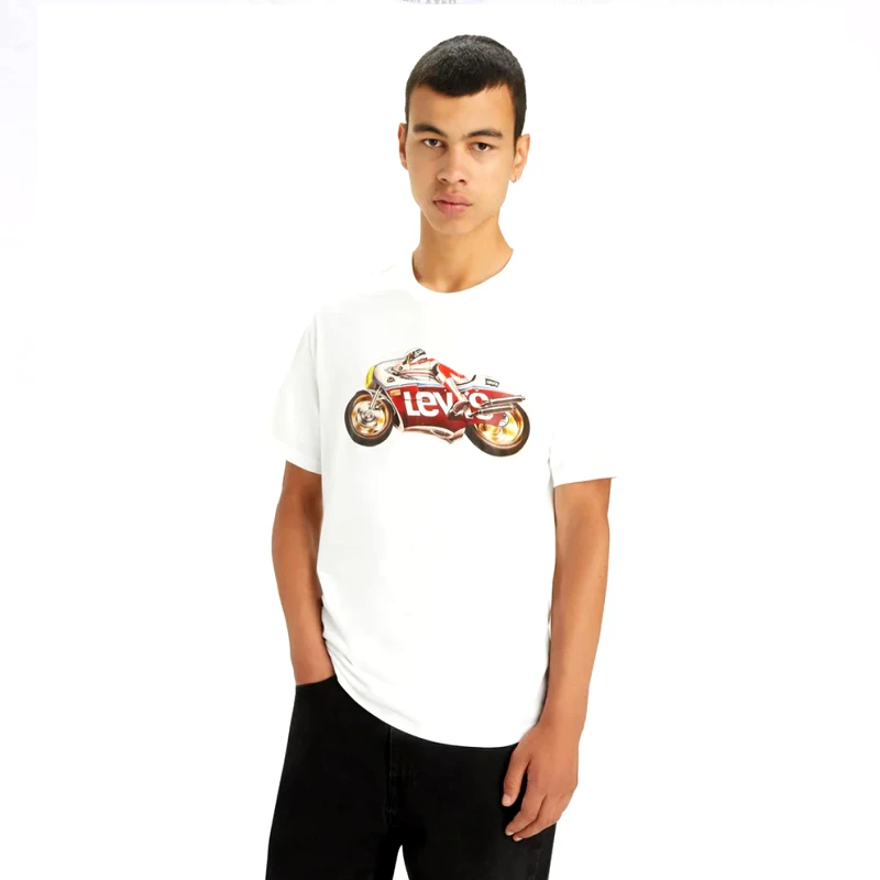 Levi's Levi's Ss Relaxed Fit Tee Whites (9000171615_74492)